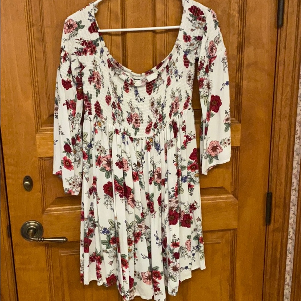 A Off the Shoulder Torrid Dress